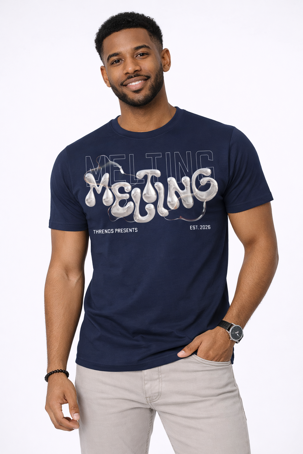 Melting Blu T-Shirt
