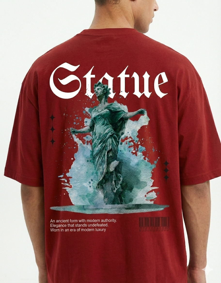 Statue Oversized T-Shirt