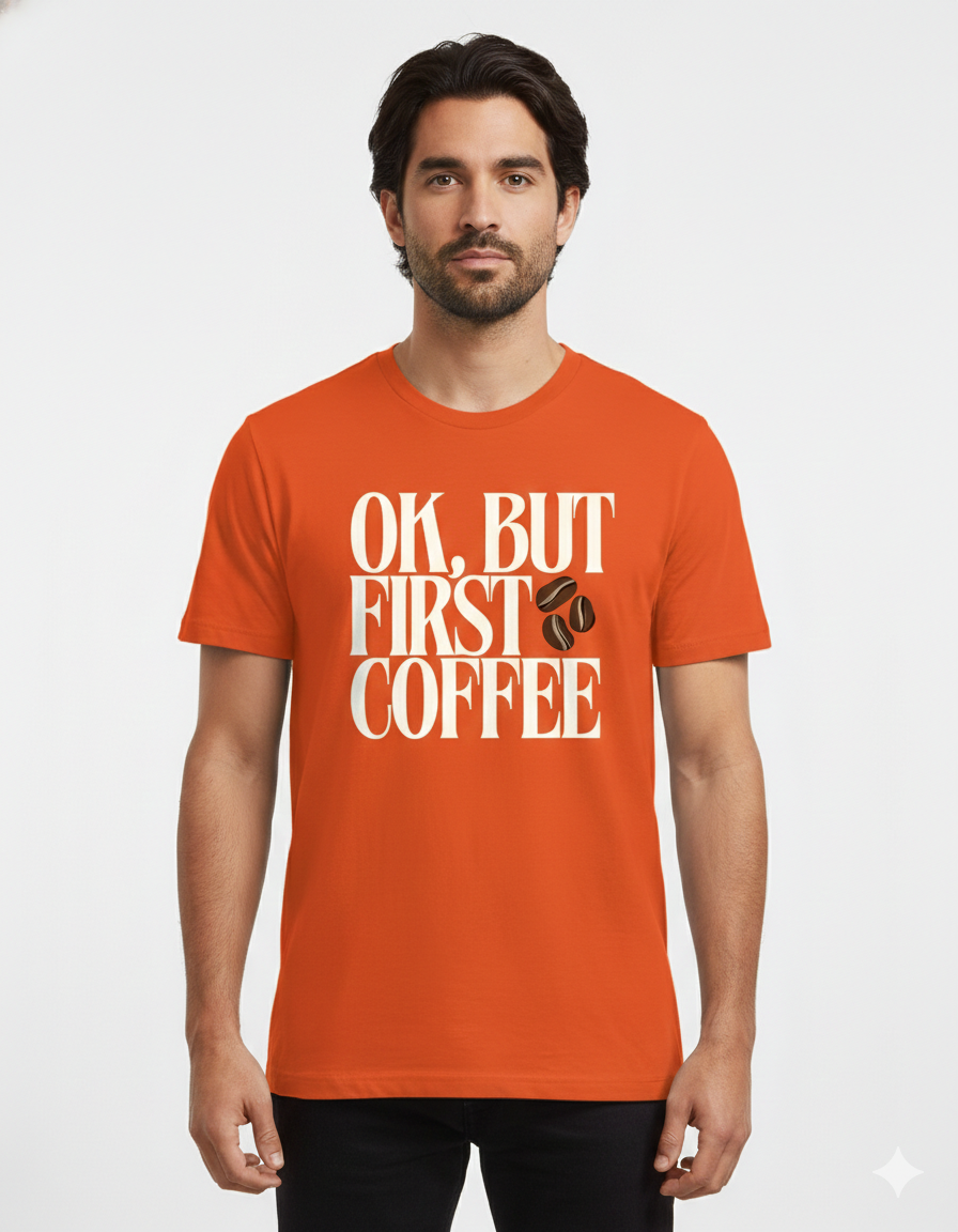 Orange Coffee T-Shirt